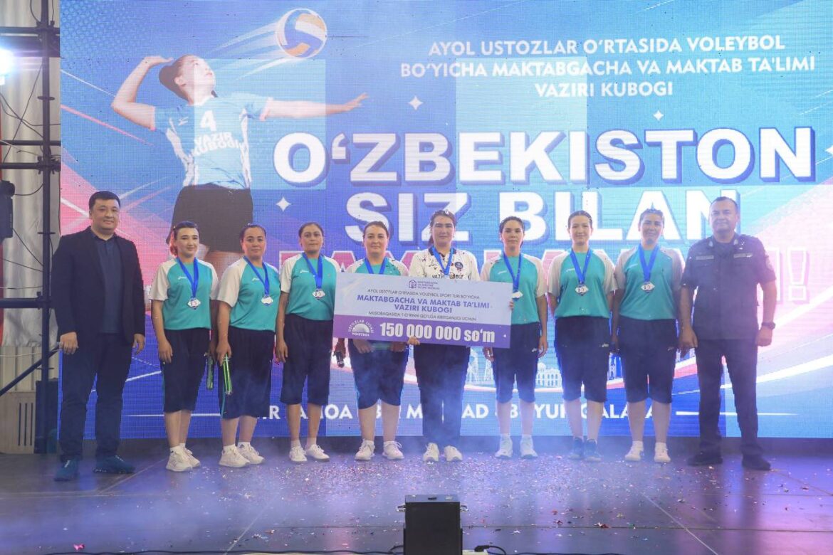 VOLEYBOL BO‘YICHA “VAZIR KUBOGI” G‘OLIBLARI ANIQLANDI!
