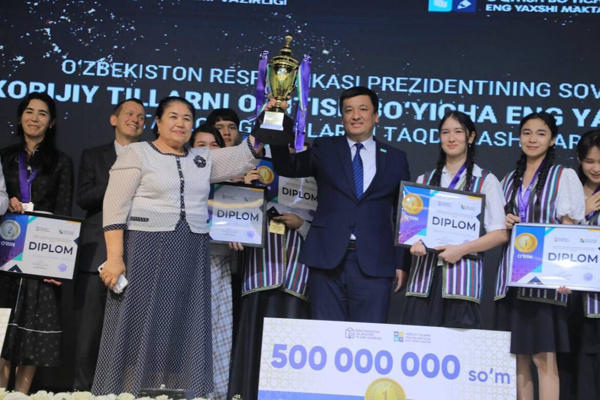ILM, IQTIDOR VA MEHNAT TANTANASI: ENG YAXSHI MAKTABLAR TAQDIRLANDI